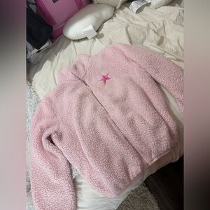 LIMITED EDITION 🩷JEFREE STAR plush zip up